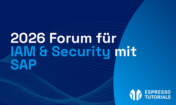 2026 Forum für IAM & Security mit SAP